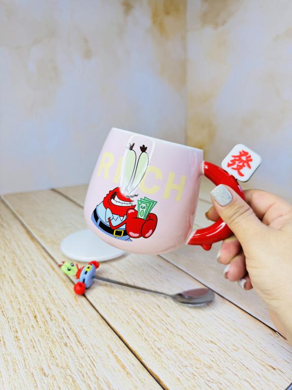 ماگ عروسکی طرح اقای خرچنگ کد 2577