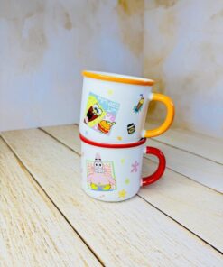 ماگ سرامیکی طرح پاتریک و باب اسفنجی کد 2578