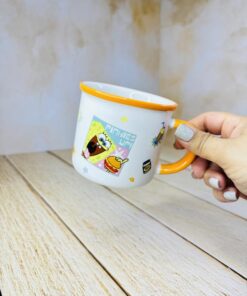 ماگ سرامیکی طرح پاتریک و باب اسفنجی کد 2578