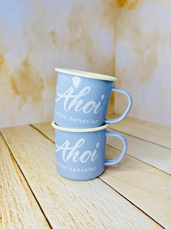 ماگ لعابی فلزی نشکن سفری کد 2585