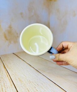 ماگ لعابی فلزی نشکن سفری کد 2585