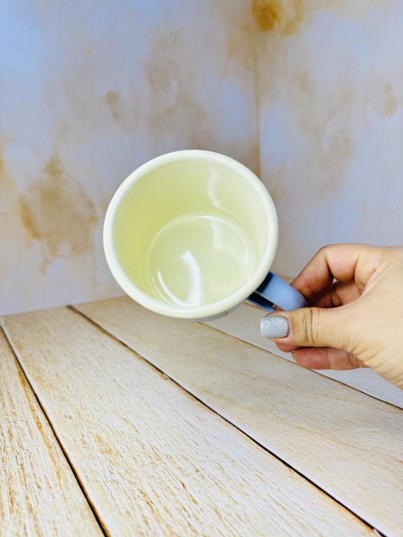 ماگ لعابی فلزی نشکن سفری کد 2585