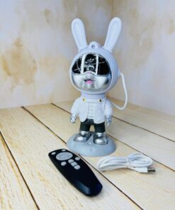 چراغ خواب و رقص نور پروژکتوری طرح خرگوش فضایی کد 2586