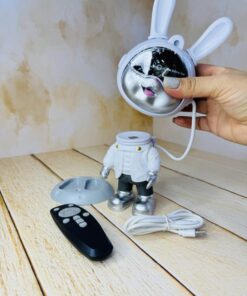 چراغ خواب و رقص نور پروژکتوری طرح خرگوش فضایی کد 2586