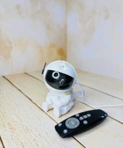 چراغ خواب و رقص نور فانتزی طرح فضانورد نشسته کد 2587