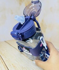 قمقمه فانتزی نی دار مکعبی کرومی و دوستاش کد 2589