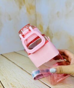 قمقمه فانتزی نی دار مکعبی کرومی و دوستاش کد 2589