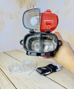 قمقمه فانتزی دو مخزنه طرح کرومی کد 2590