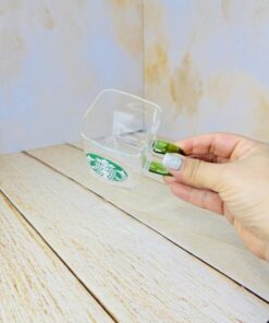 ماگ دسته دار پیرکس مربعی استارباکس کد 2596