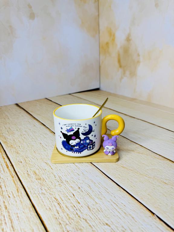 ماگ کرومی زیر چوبی دار کد 2598