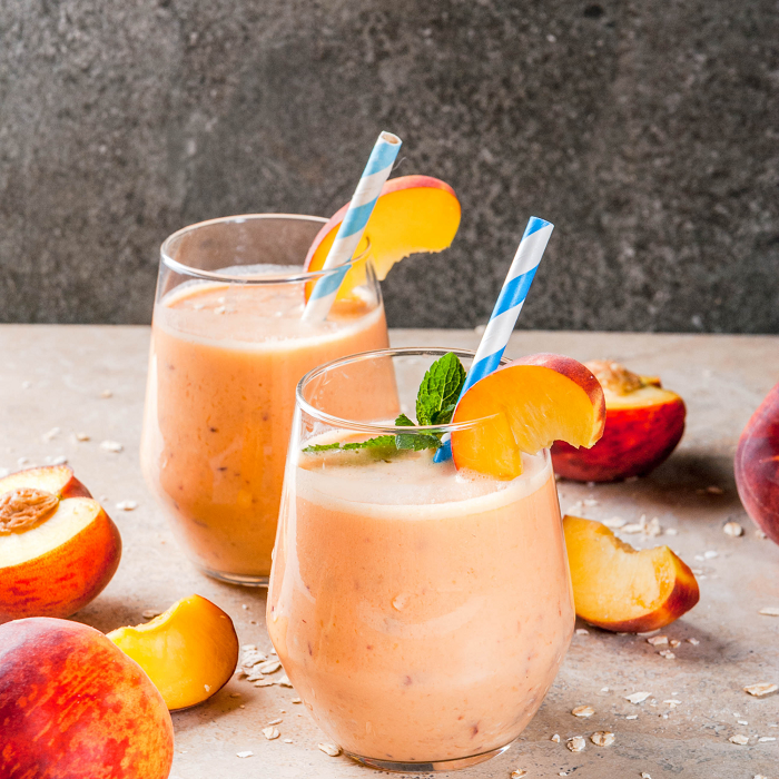 اسموتی هلو و زردآلو