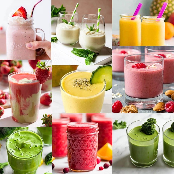 طرز تهیه اسموتی با میوه های تابستانی