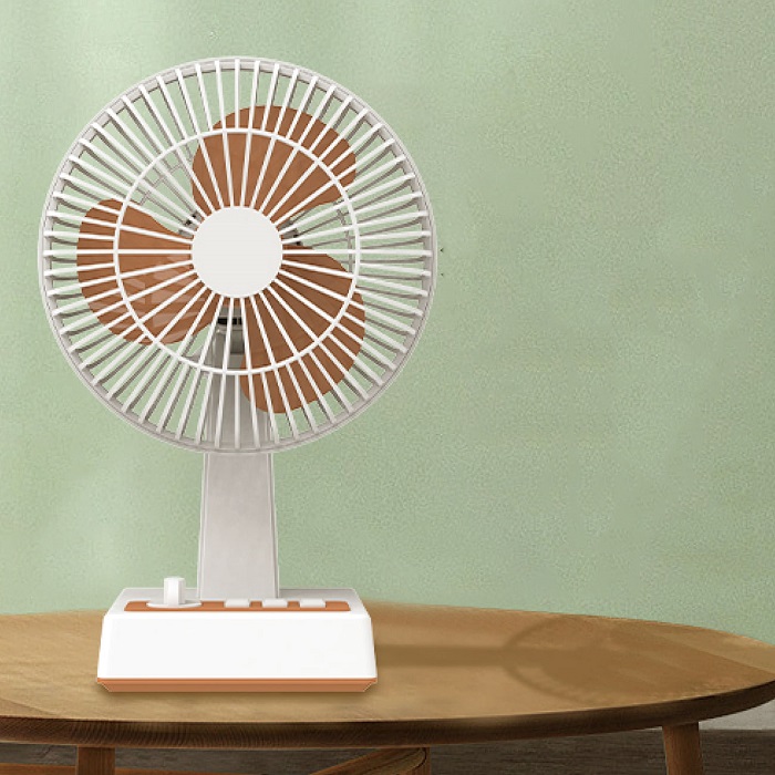 پنکه شارژی رومیزی کوچک