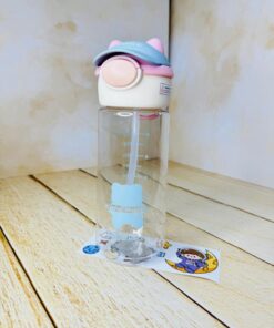 قمقمه فانتزی نی دار خرس کلاه دار کد 2601