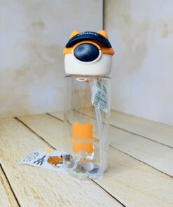 قمقمه فانتزی نی دار خرس کلاه دار کد 2601