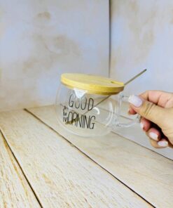 ماگ پیرکس گودمورنینگ تپلی در چوبی کد 2602