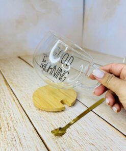 ماگ پیرکس گودمورنینگ تپلی در چوبی کد 2602