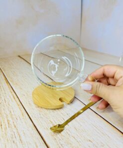 ماگ پیرکس گودمورنینگ تپلی در چوبی کد 2602