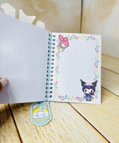 دفترچه سیمی استیکری طرح کرومی کد 2604