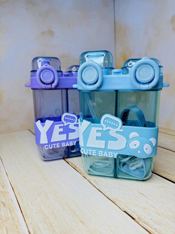 قمقمه دو مخزنه کتابی CUTE BABY کد 2612