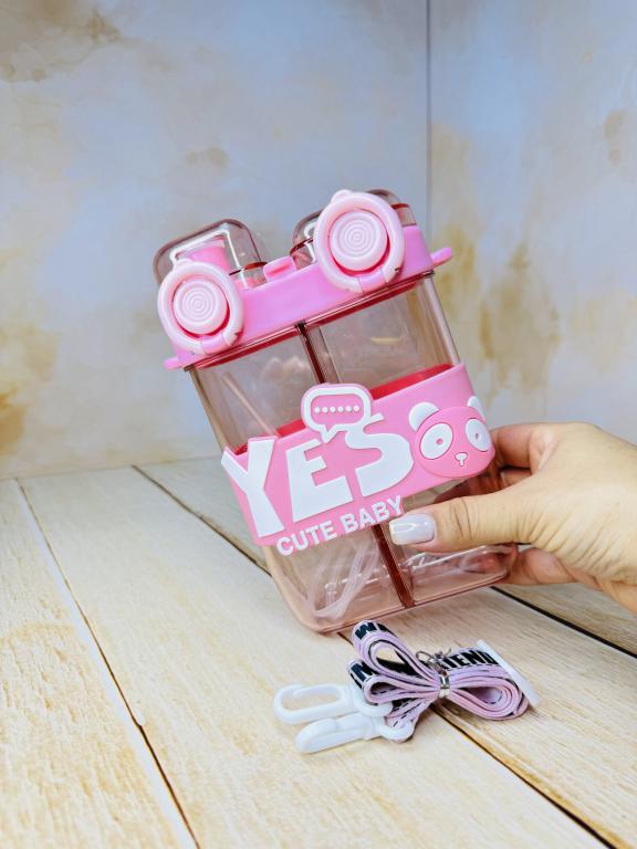 قمقمه دو مخزنه کتابی CUTE BABY کد 2612