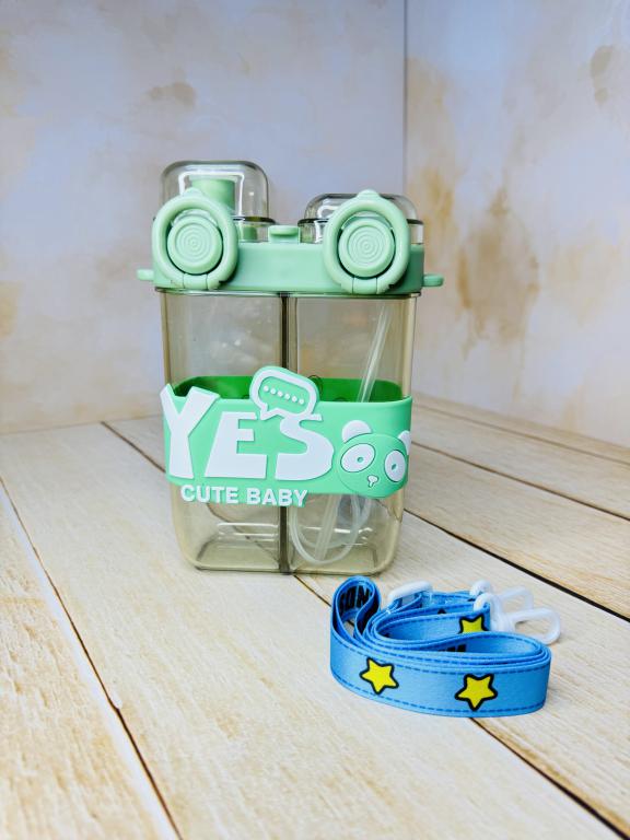 قمقمه دو مخزنه کتابی CUTE BABY کد 2612