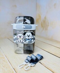 قمقمه دو مخزنه طرح دار فانتزی کد 2617