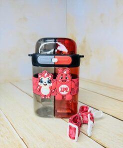 قمقمه دو مخزنه طرح دار فانتزی کد 2617