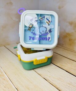 لانچ باکس و ظرف غذا برند TEDEMEI دو طبقه کد 2619