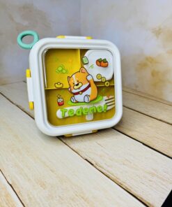 لانچ باکس و ظرف غذا برند TEDEMEI دو طبقه کد 2619