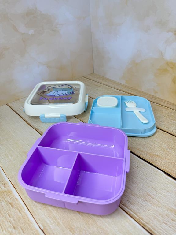 لانچ باکس و ظرف غذا برند TEDEMEI دو طبقه کد 2619