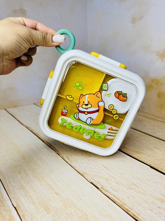 لانچ باکس و ظرف غذا برند TEDEMEI دو طبقه کد 2619