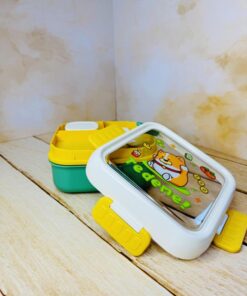 لانچ باکس و ظرف غذا برند TEDEMEI دو طبقه کد 2619