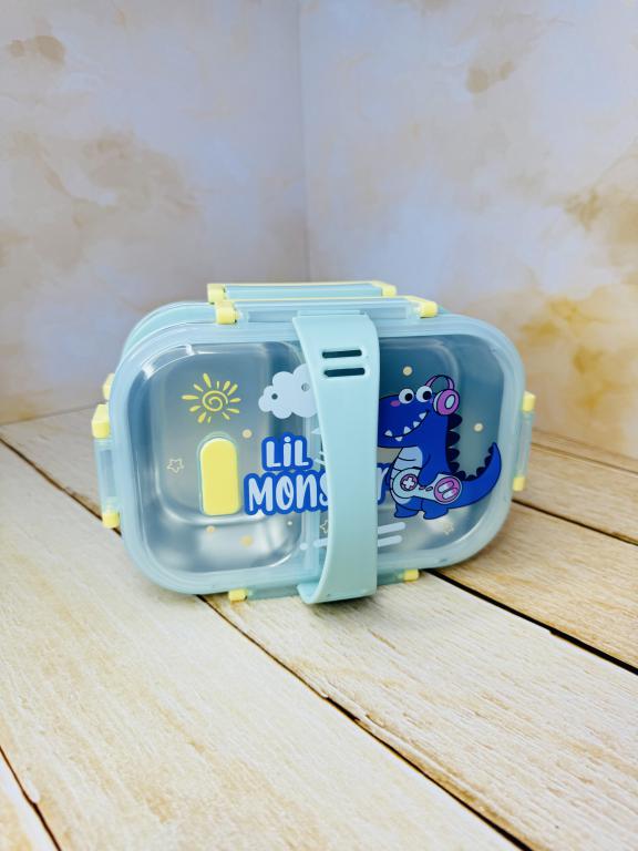 ظرف غذا و لانچ باکس دو طبقه پونی و داینی کد 2620