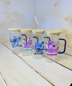 ماگ اسموتی پیرکس نی دار طرح استیچ کد 2621