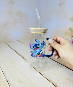 ماگ اسموتی پیرکس نی دار طرح استیچ کد 2621