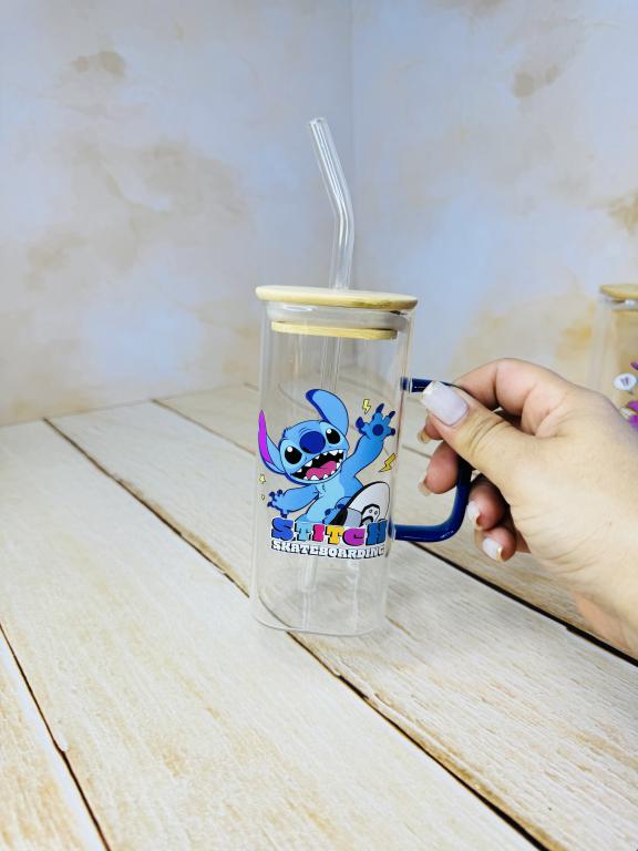 ماگ اسموتی پیرکس نی دار طرح استیچ کد 2621