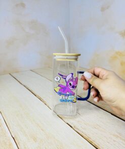 ماگ اسموتی پیرکس نی دار طرح استیچ کد 2621