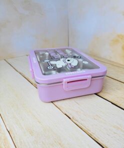 لانچ باکس و ظرف غذای چهار قسمتی طرح هاپو کد 2625