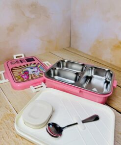 ظرف غذا و لانچ باکس فانتزی مخزن استیل کودک کد 2631