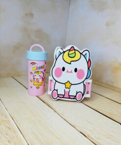 ست ظرف غذا و قمقمه فانتزی مدرسه کد 2633