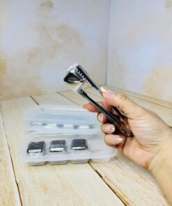 قالب یخ استیل 4 عددی با انبر کد 2641