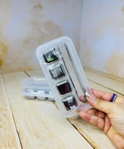 قالب یخ استیل 4 عددی با انبر کد 2641