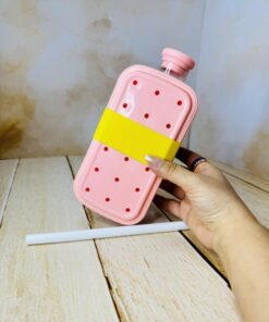 بطری قمقمه یخ ساز نی دار کد 2649