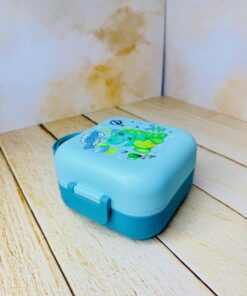 ظرف غذای یونیکورنی دوطبقه دسته دار کد 2651