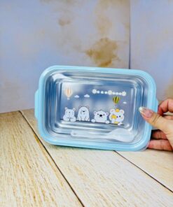 ظرف غذای مخزن استیل قاشق دار کد 2652