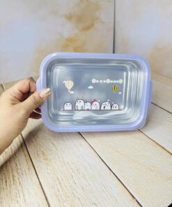 ظرف غذای مخزن استیل قاشق دار کد 2652