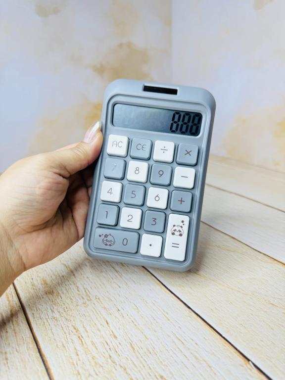 ماشین حساب رنگی طرح پاندا مینیمال کد 2654