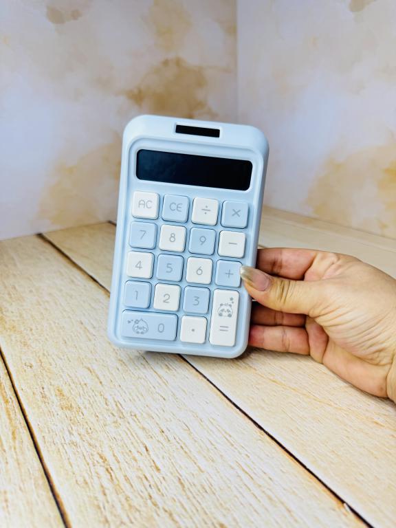 ماشین حساب رنگی طرح پاندا مینیمال کد 2654