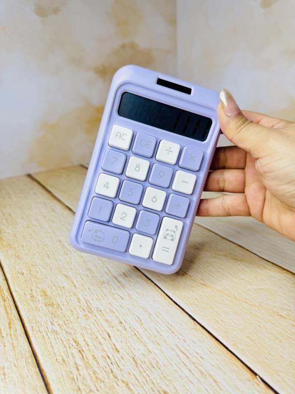 ماشین حساب رنگی طرح پاندا مینیمال کد 2654